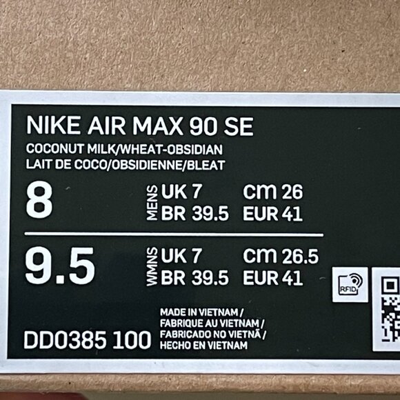 Nike Air Max 90 SE Size 9.5 Brand New! - Picture 5 of 5
